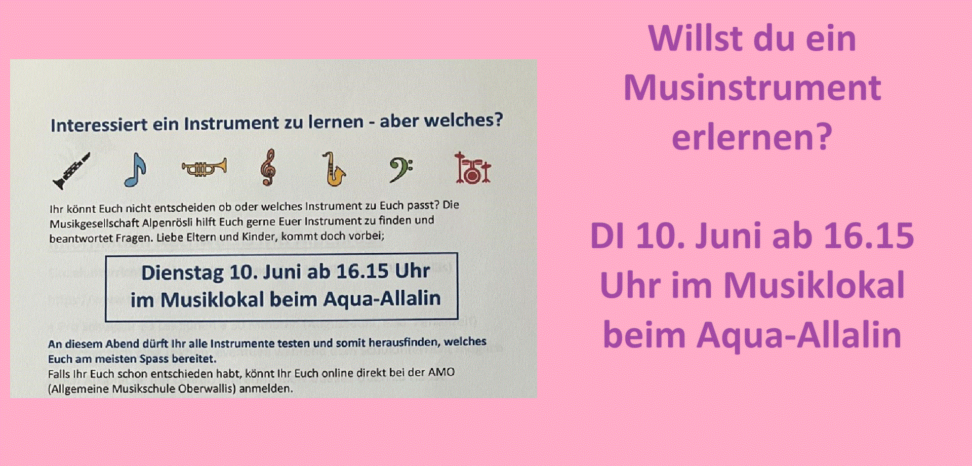 Instrumentenvorstellung 2025